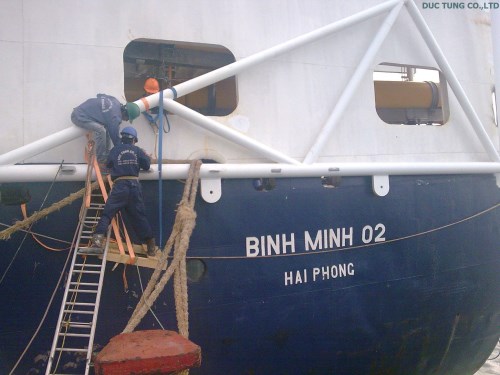 Chế tạo và lắp đặt thiết bị tàu biển